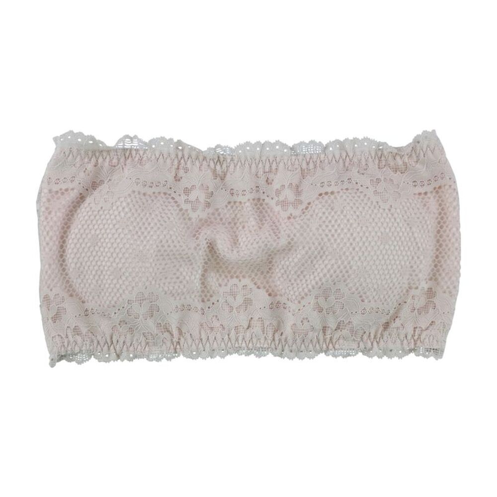Tags Weekly Womens Lace Bandeau Bra, NWT